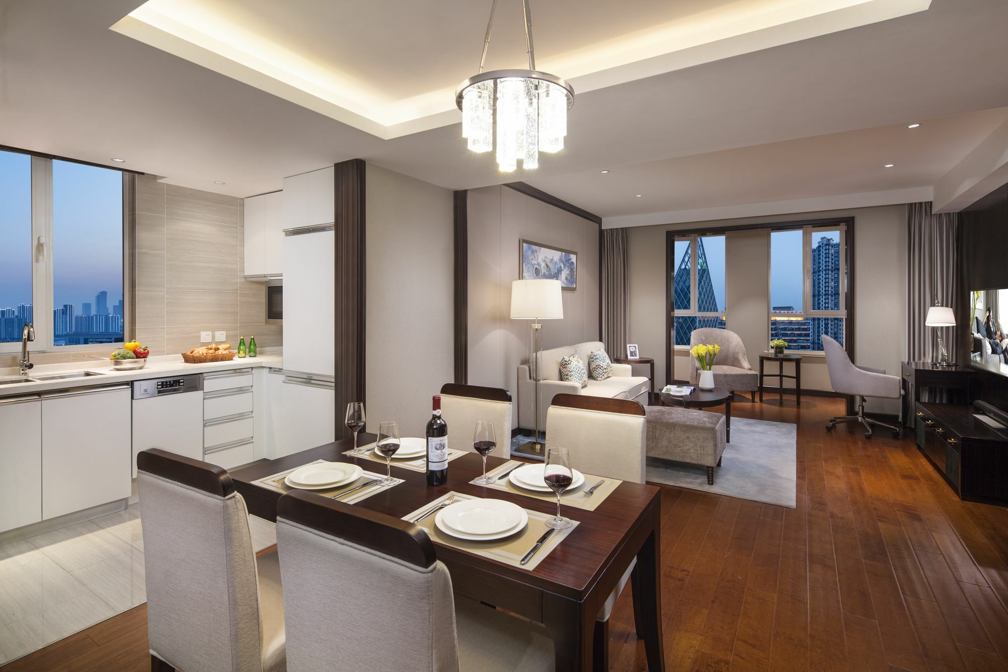 Ascott Teda Msd Tianjin Apartment Binhai  Exterior photo